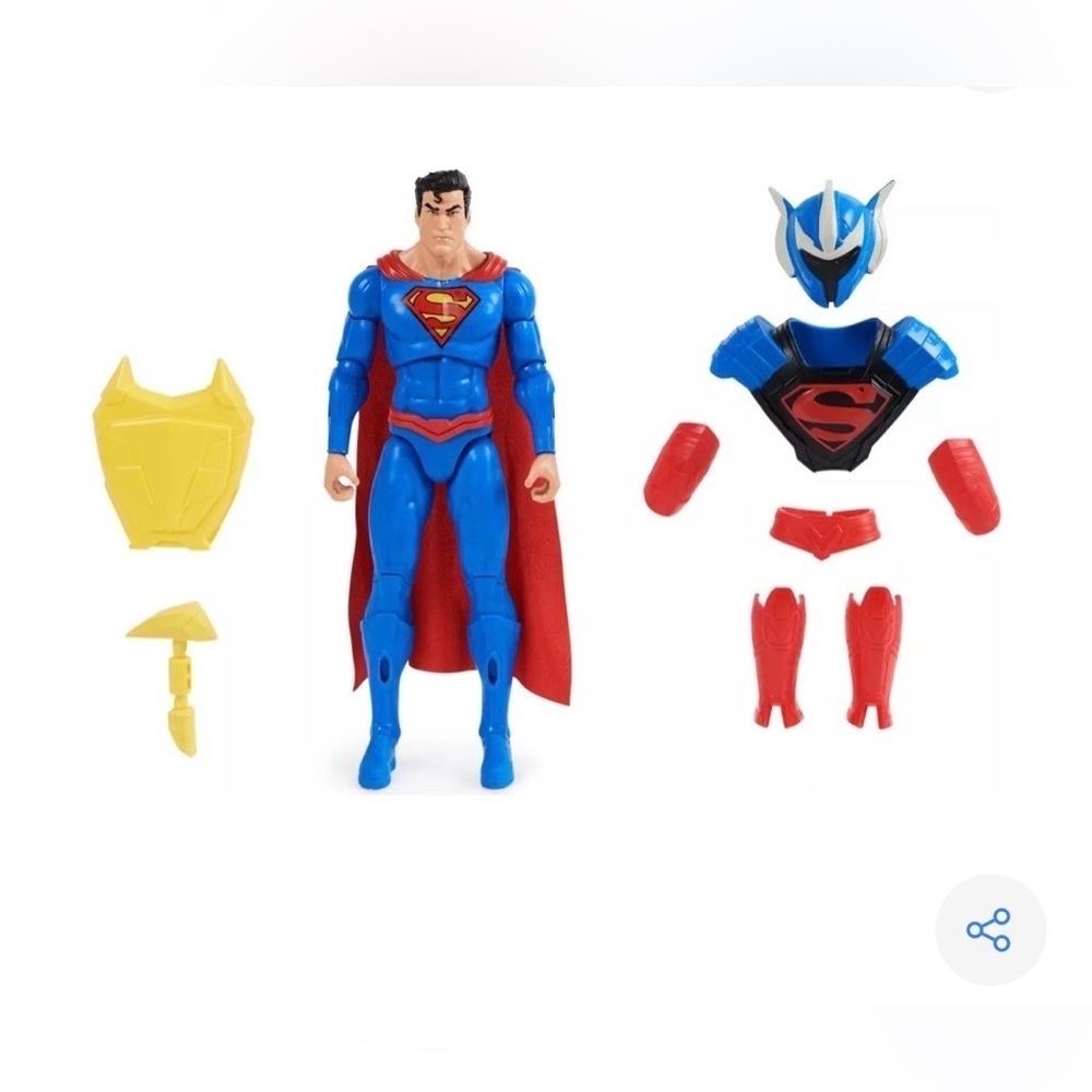 DC Comics, Superman Man of Steel Action Figure, DC Adventures, 12-inch Toy..